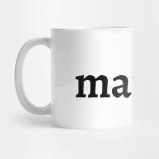 Marikit Blck Mug